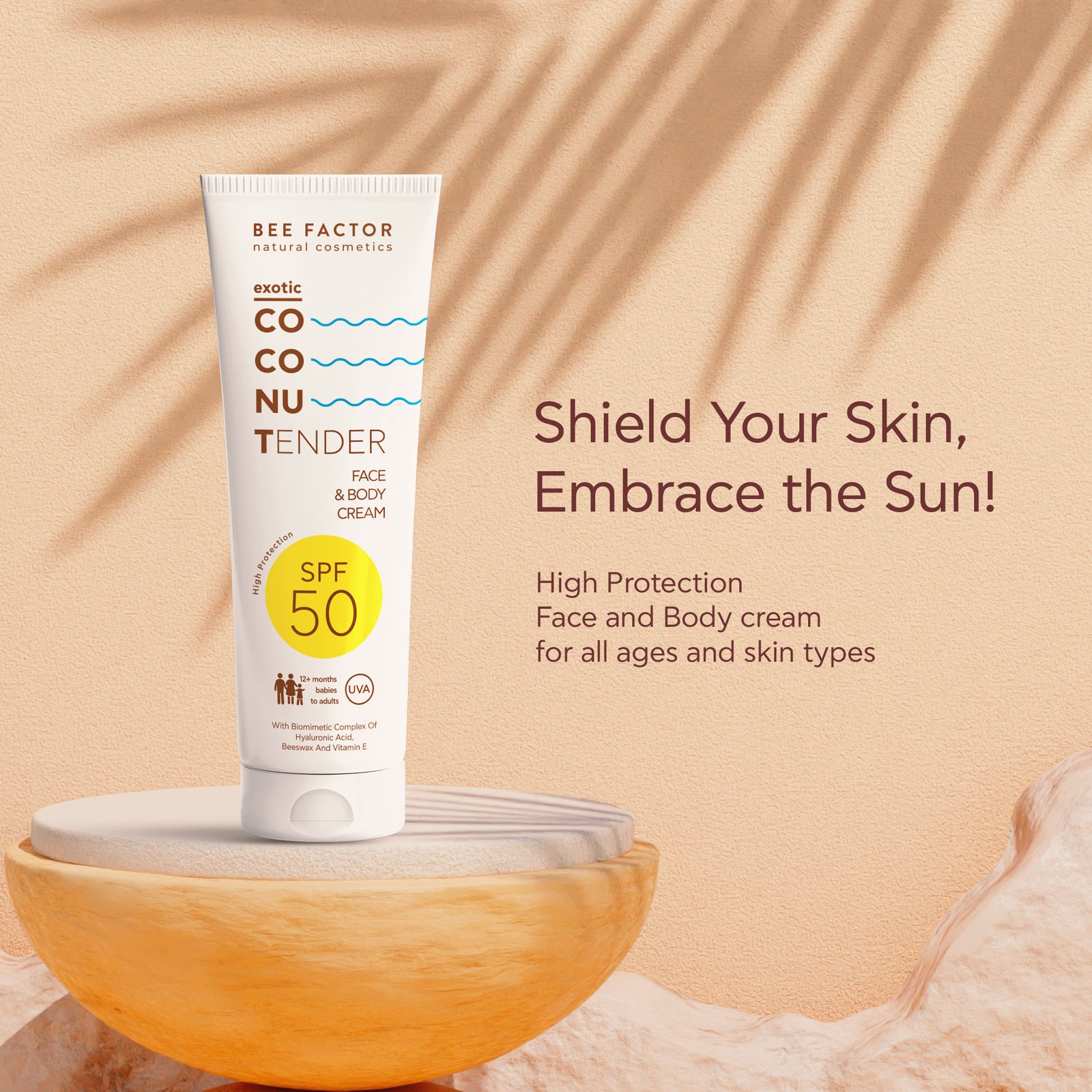 Exotic Coconut Tender Cream SPF50 - Image 2